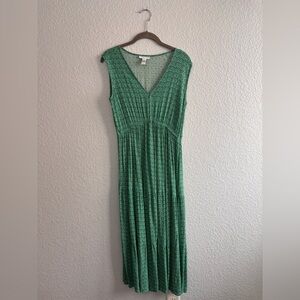 Sincerely Jules Green Patterned Maxi Dress